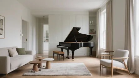 Grand Piano in a Small Living Room: 5 Smart Layouts