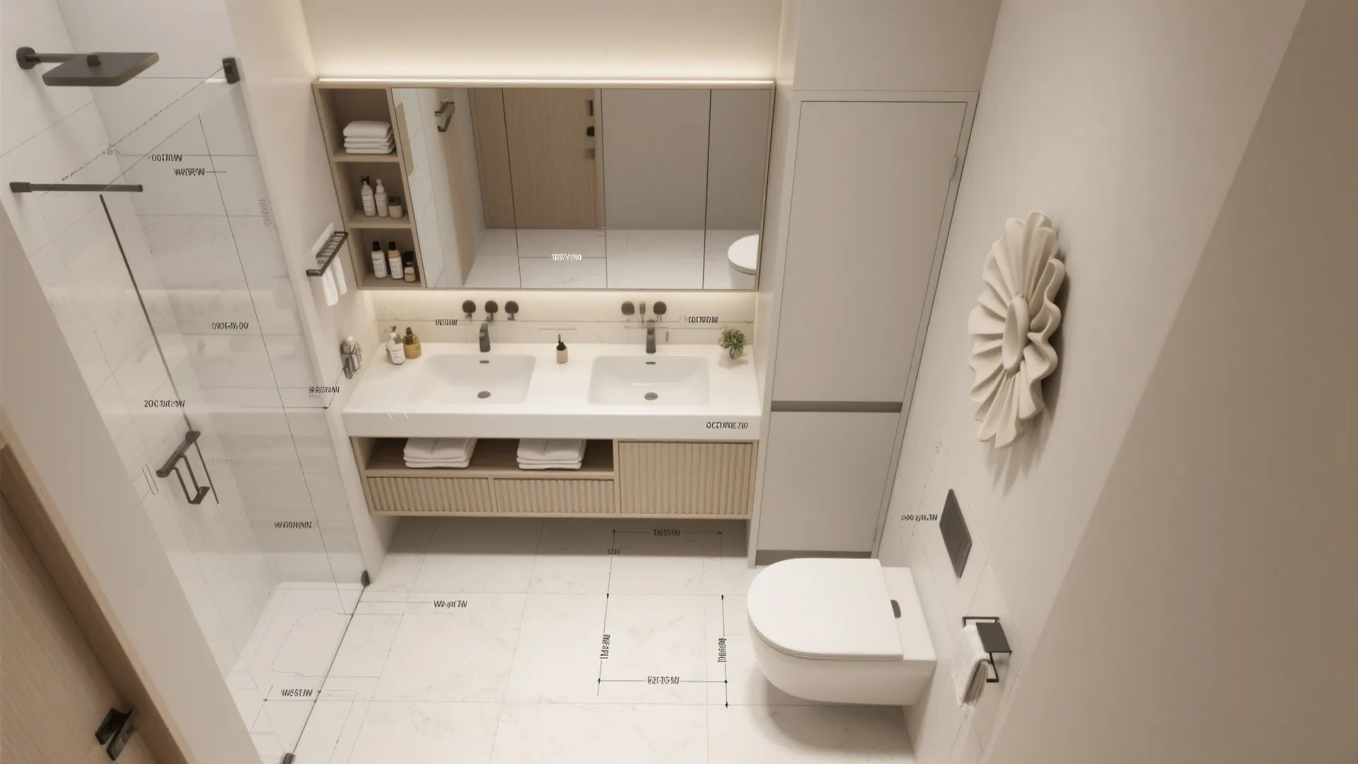 5. Small-space planning with multi-use pieces