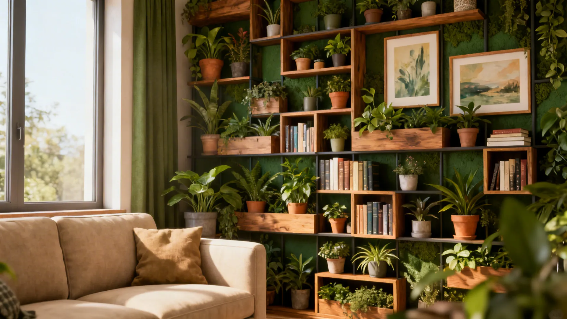 5 Living Room Indoor Plant Wall Ideas: Small spaces spark big green creativity — 5 plant wall concepts I use with clients
