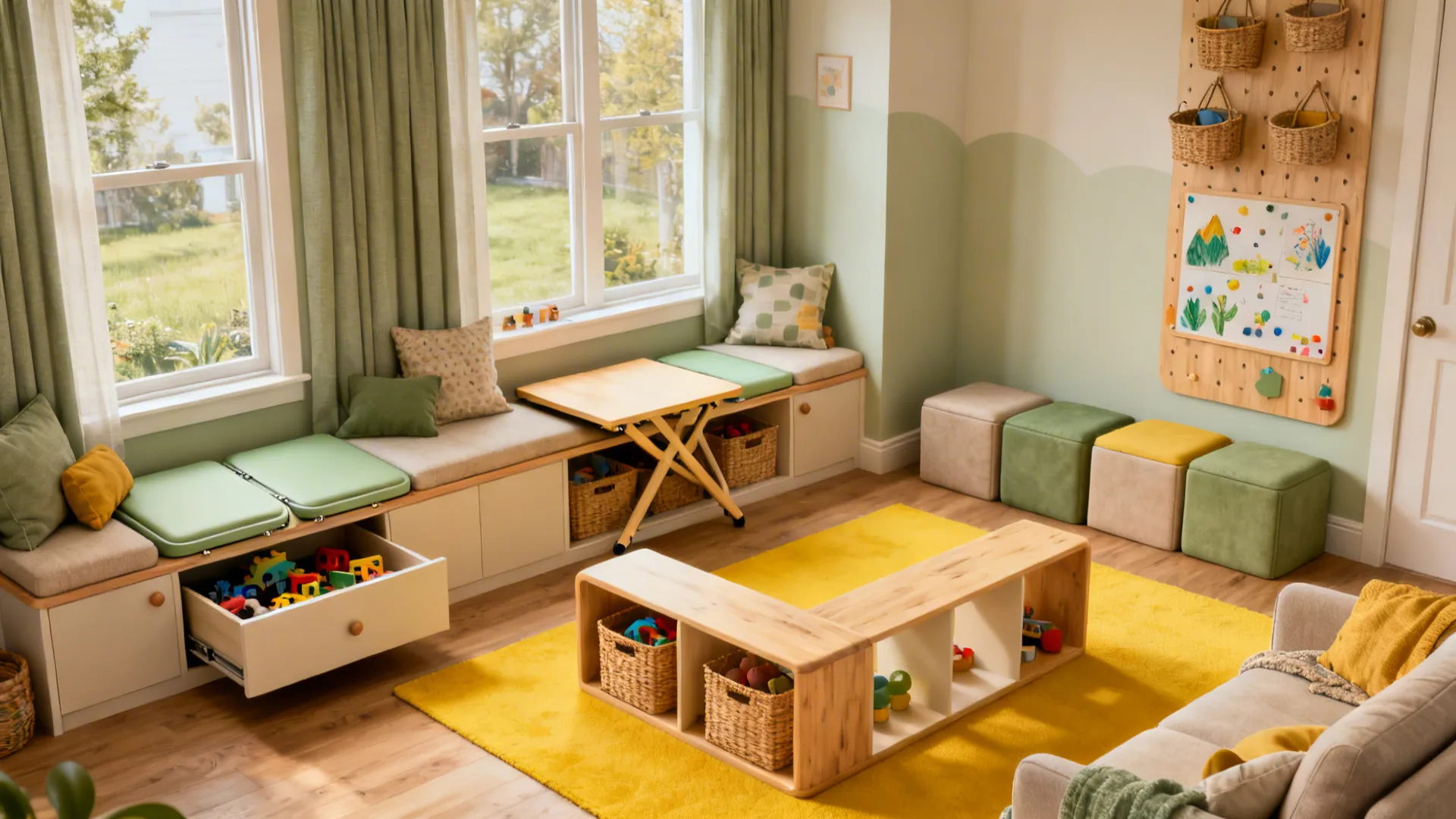 5 Play Area Ideas for Small Living Rooms