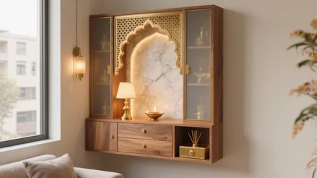 5 Pooja Cabinet Designs That Elevate Small Spaces