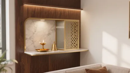 5 Small Pooja Room Dimensions That Actually Work