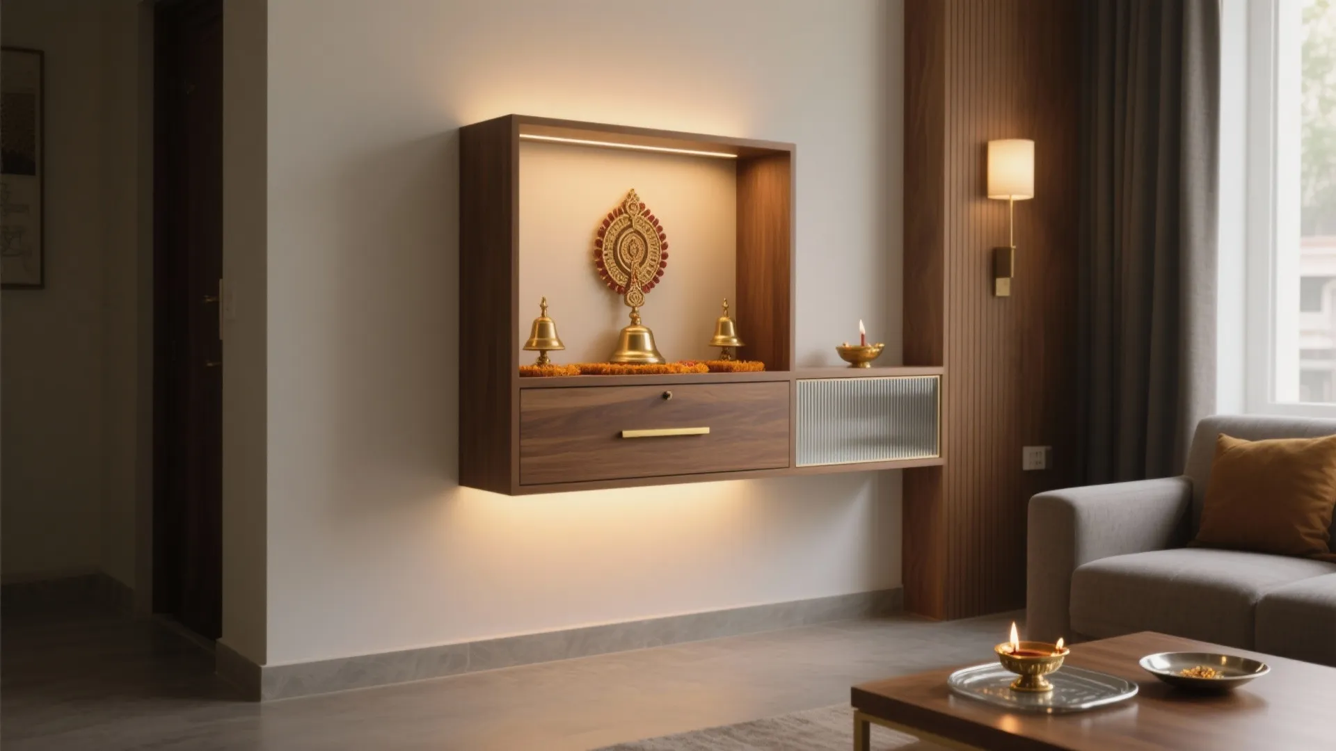 5 Small Pooja Room Designs for Home That Truly Work: Space-savvy mandir ideas with real project tips on layout, lighting, storage, safety and Vastu that fit beautifully into modern homes