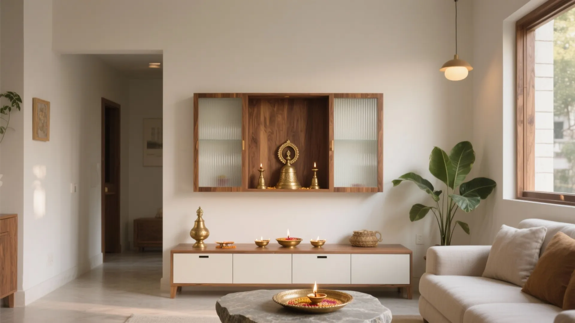 Home Interior Design Pooja Room: 5 Inspiring Ideas: Small-space mandir strategies I trust from 10+ years of residential design