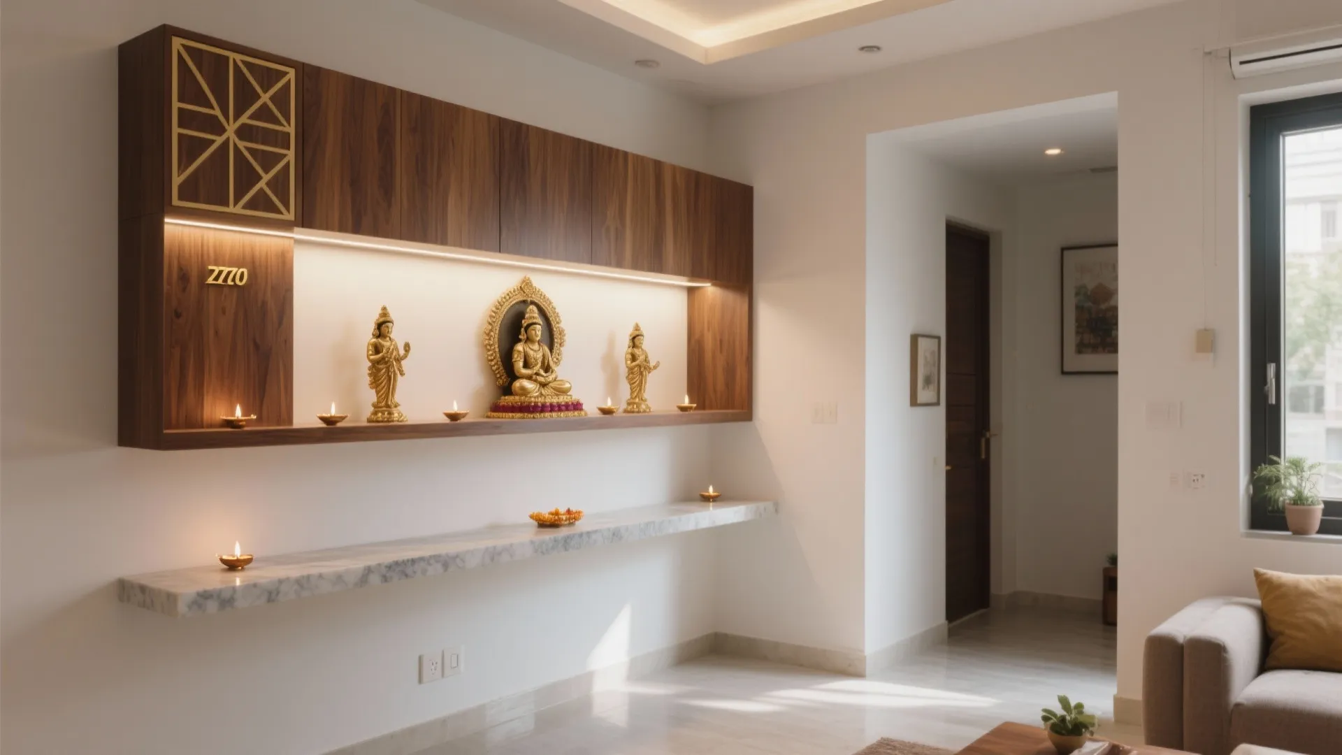 5 Pooja Room Design Photos Ideas That Elevate Small Spaces