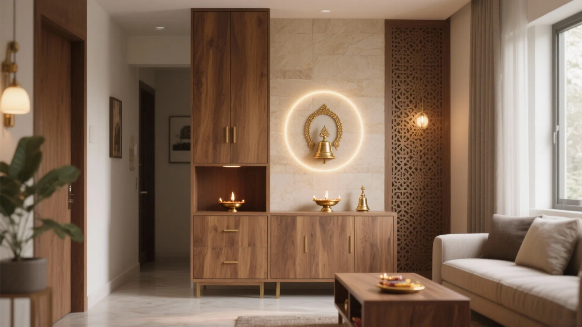 5 Simple Pooja Room Design Ideas for Small Homes