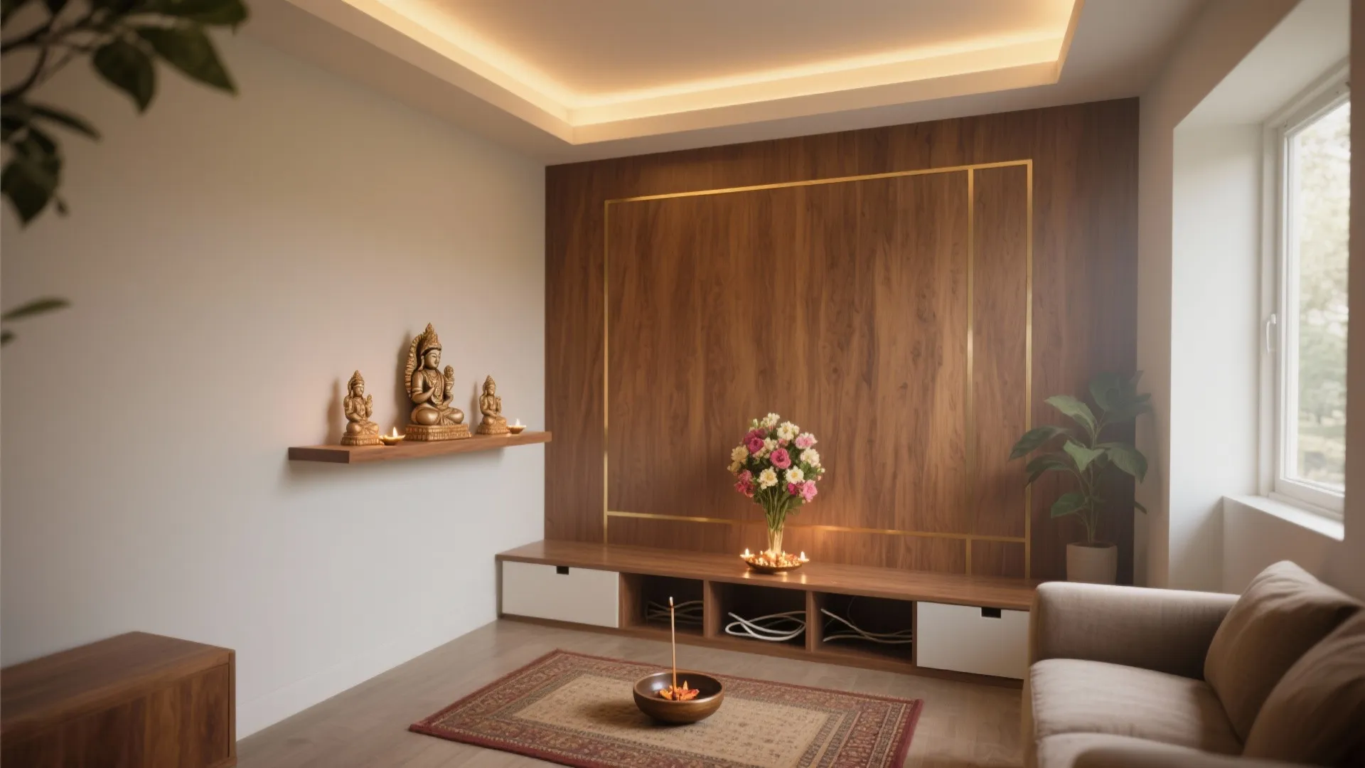 Pooja Hall Design: 5 Ideas for Small Homes: Real-world tips from a senior interior designer to elevate your pooja room or alcove