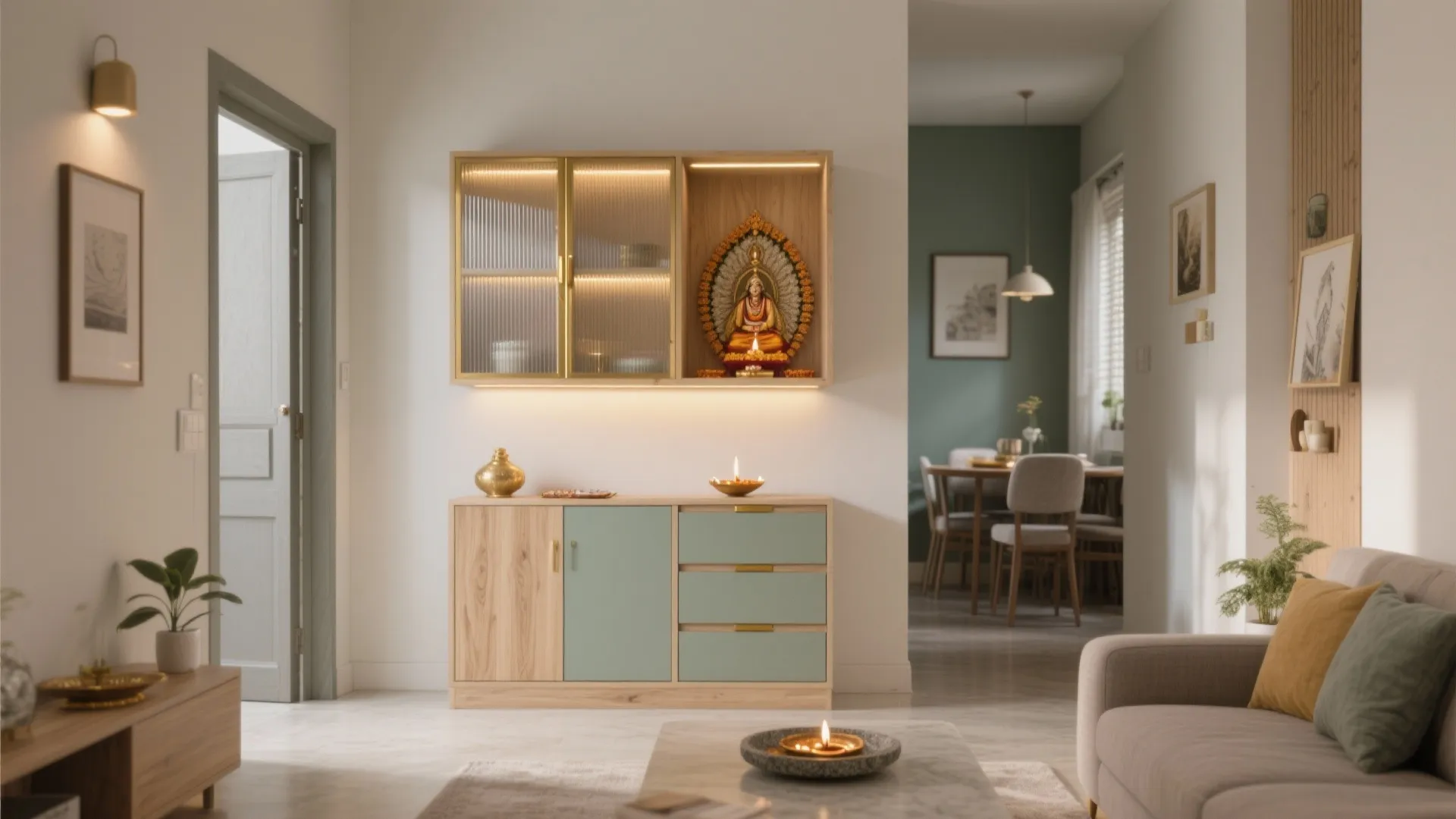 5 Pooja Cupboard Designs for Small Homes: My top 5 space-smart pooja cupboard designs with real-life tips, pros/cons, and budgets you can actually use