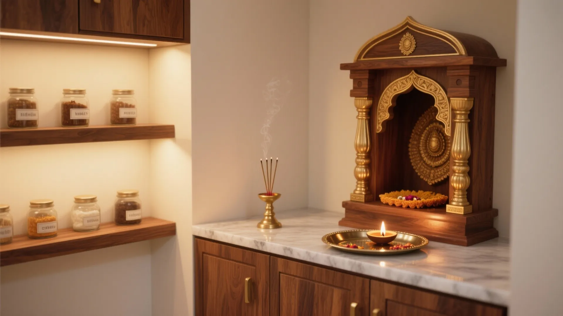 Small Pooja Room: 5 Ideas That Feel Sacred: Practical, soulful, and space-smart ways to design a small pooja room at home