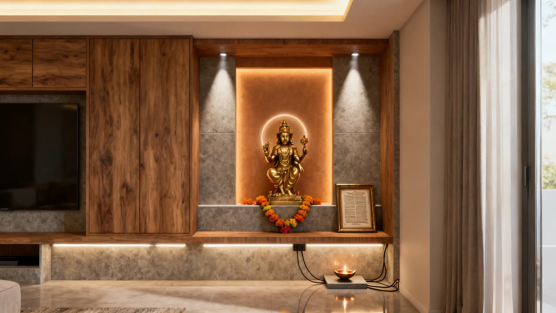 Pooja Room Lighting: 5 Inspired Ideas That Truly Glow