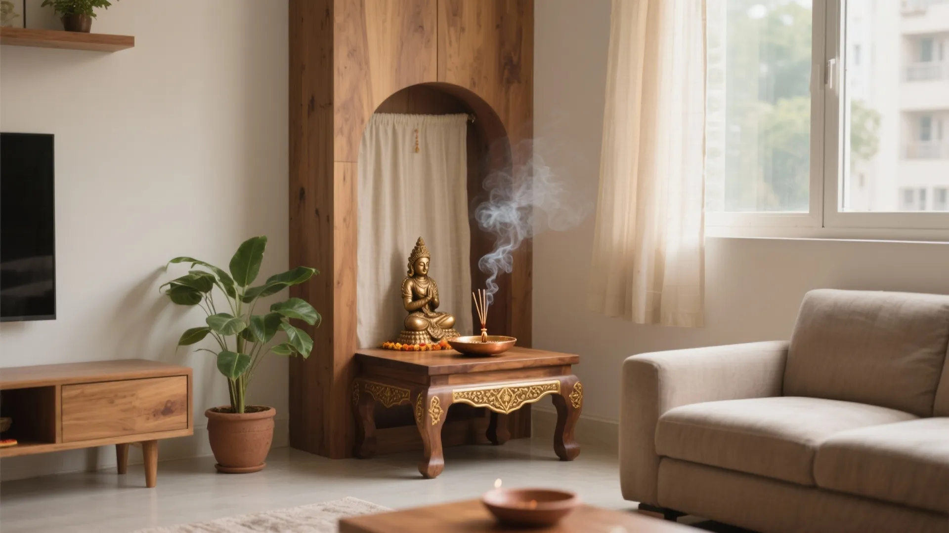 5 Pooja Chowki Designs for Small Homes
