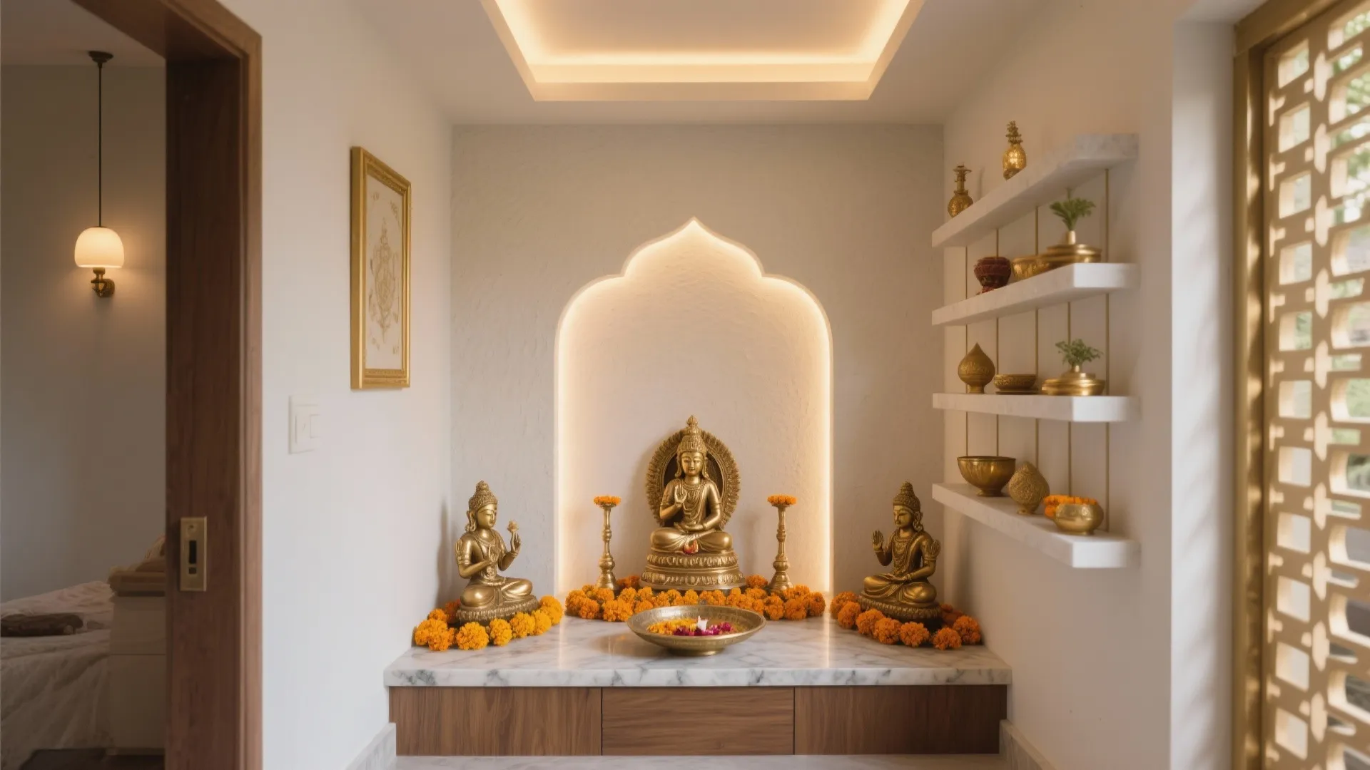 5 Pooja Room POP Design Ideas for Small Homes: My pro designer take on small-space pooja room POP designs—5 practical ideas, real pros & cons, costs, and FAQs