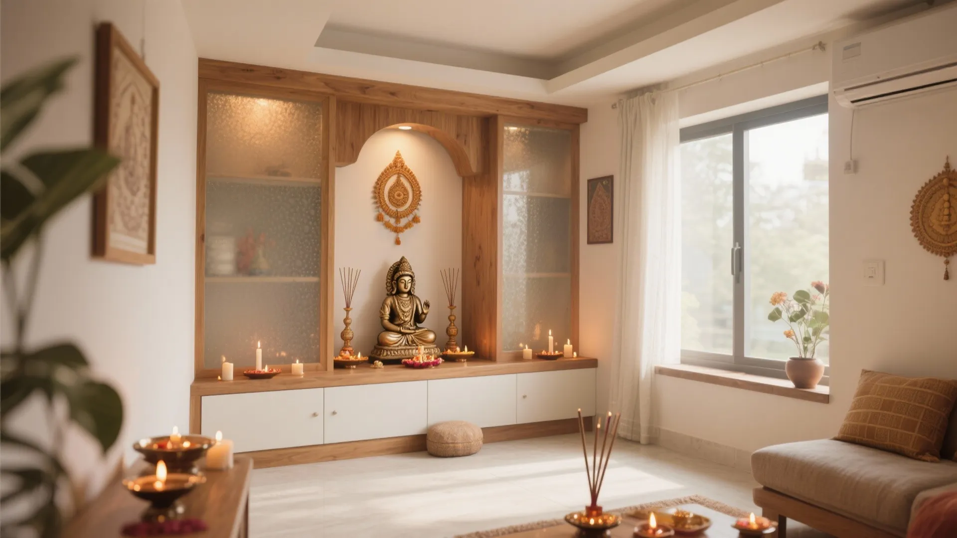 10 Small Pooja Room Ideas That Maximize Space: Simple yet powerful inspirations to create a spiritual corner in any home