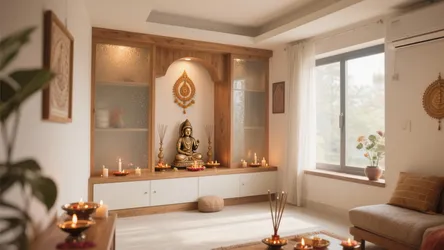 10 Small Pooja Room Ideas That Maximize Space