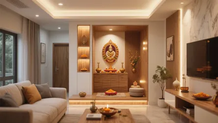5 Small Pooja Room Designs for Apartments