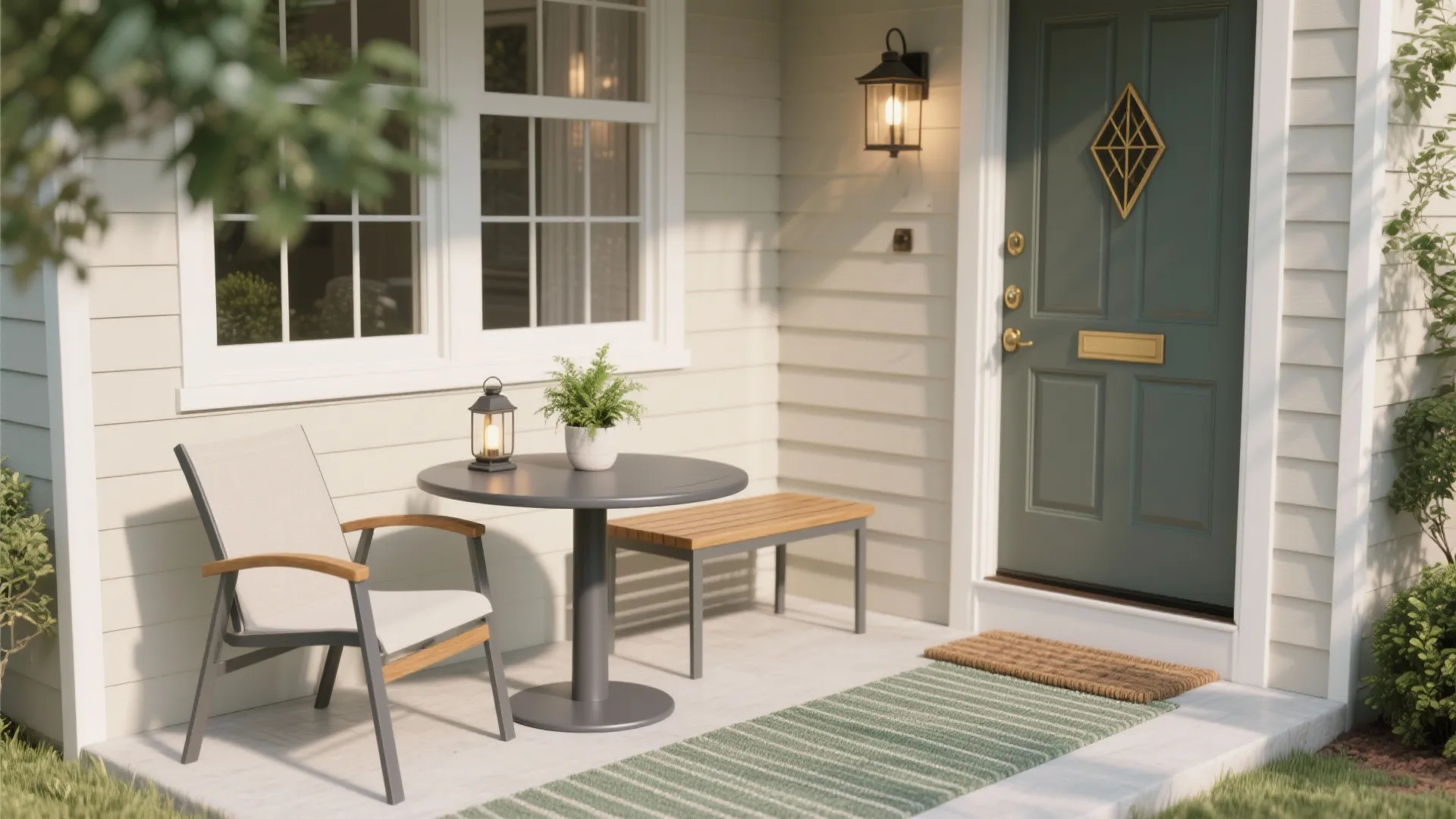 Small Table for Front Porch: Space-Smart Ideas: 1 Minute to the Perfect Compact Front Porch Table