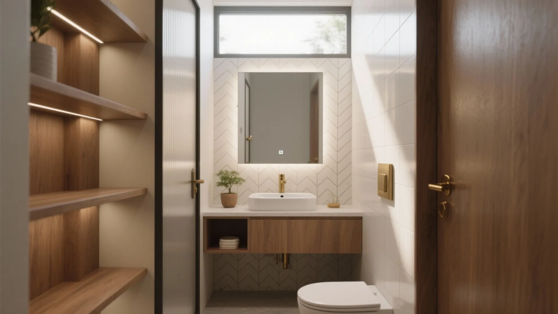 Small Powder Room Designs — 5 Ideas: Practical, stylish small powder room designs I use to transform tiny bathrooms