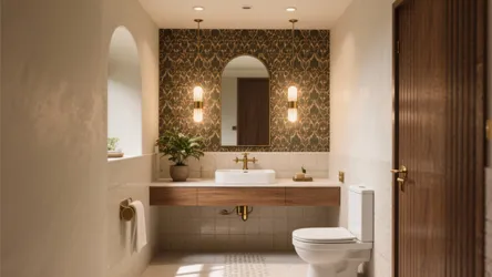 Powder Bathroom Decorating Ideas: 5 Small-Space Tips