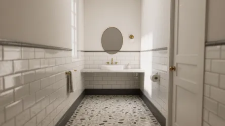 5 Small Powder Room Tile Ideas That Maximize Style
