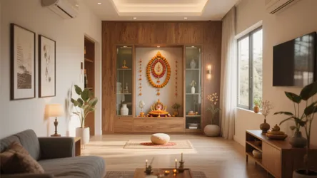 5 Small Puja Room Design Inspirations