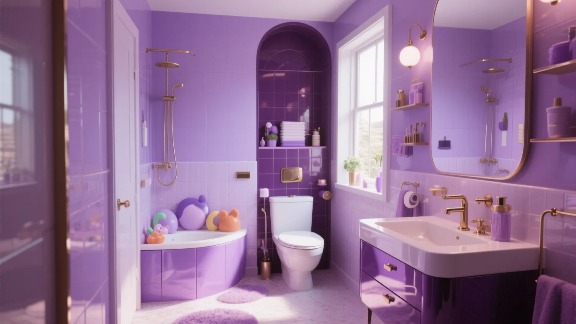 10 Small Purple Bathroom Ideas: Creative Ways to Style a Small Purple Bathroom From My Design Experience