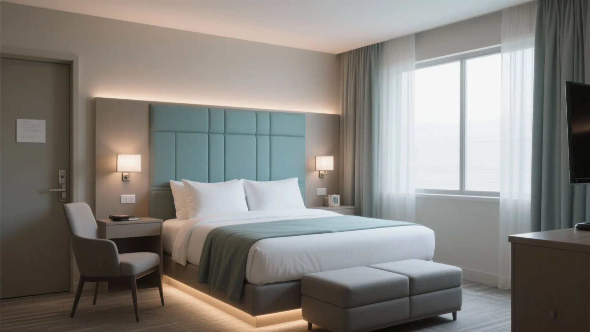 Queen Room Hotel: Maximize Comfort in Limited Space: 1 Minute to Instantly Upgrade Your Queen Hotel Room Experience