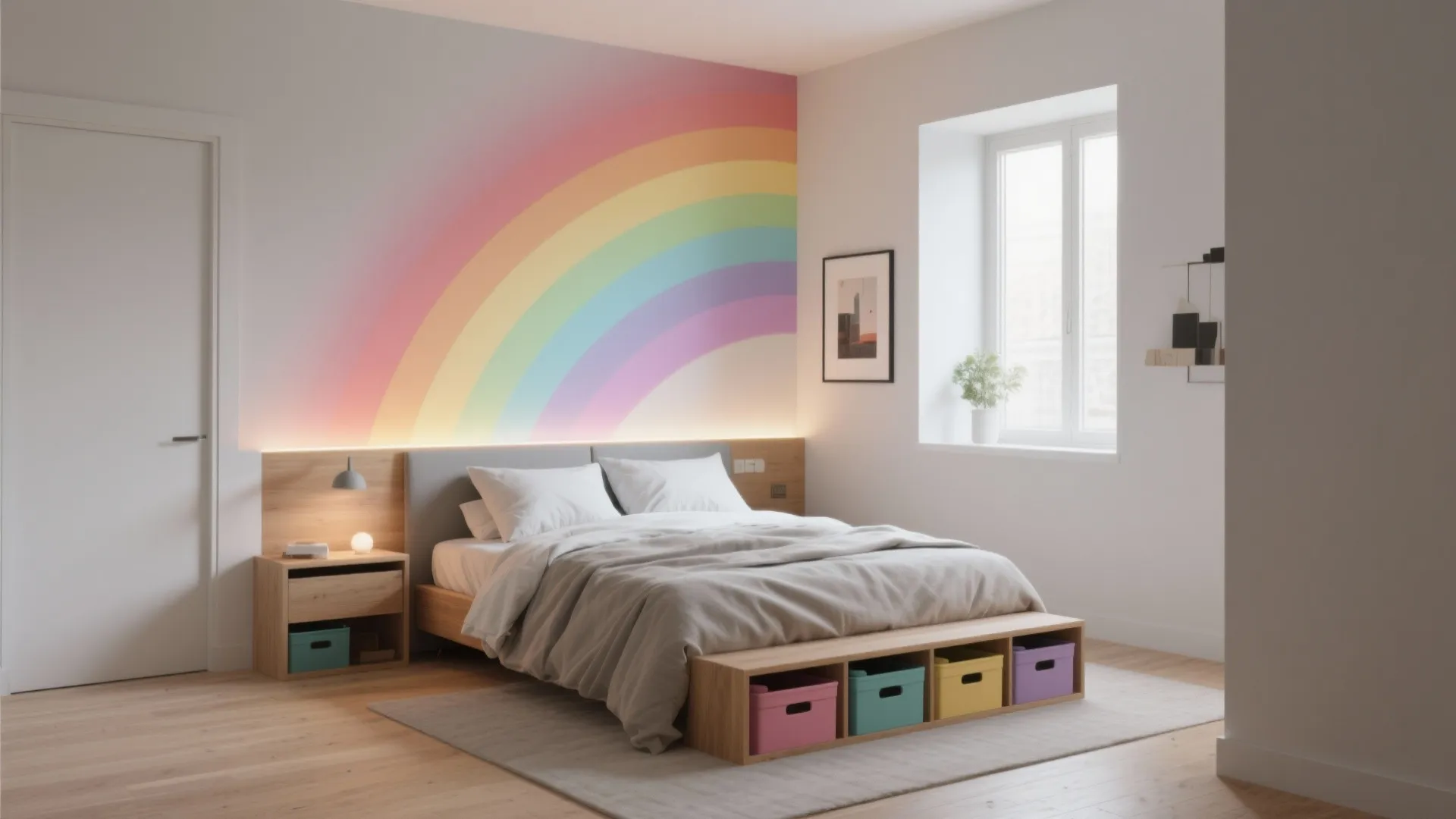 Rainbow Bedroom Decor: 5 Bright Ideas