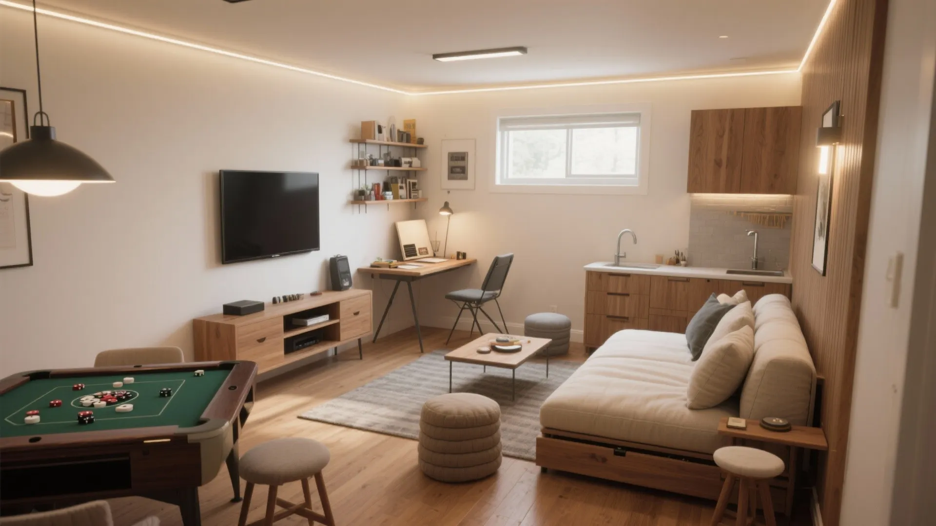 Small Rec Room Ideas: 5 Inspiring Layouts: Creative, budget-aware ways to make a tiny rec room big on fun and function