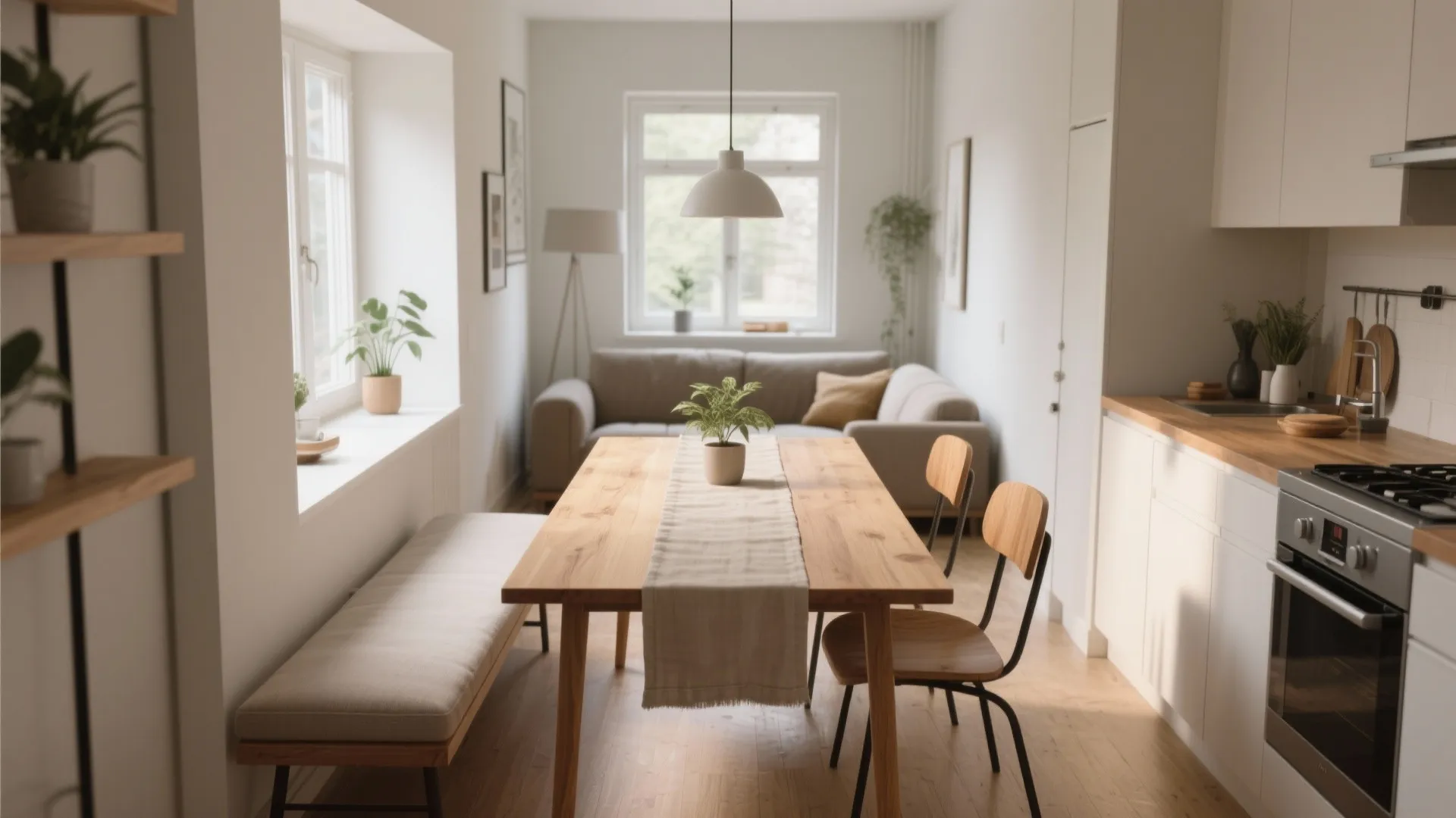 Small dining room table rectangle — 5 clever ideas: 5 space-saving rectangle table solutions for narrow dining rooms, with real designer tips and budget cues