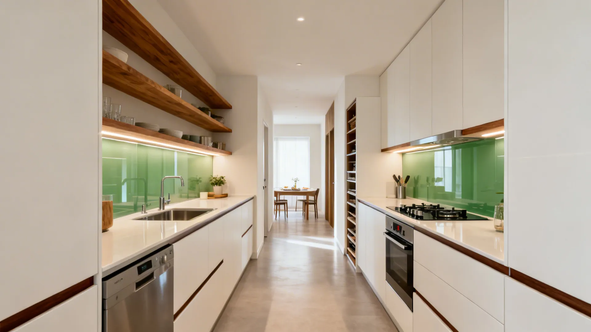 5 smart kitchen design ideas for a small rectangle