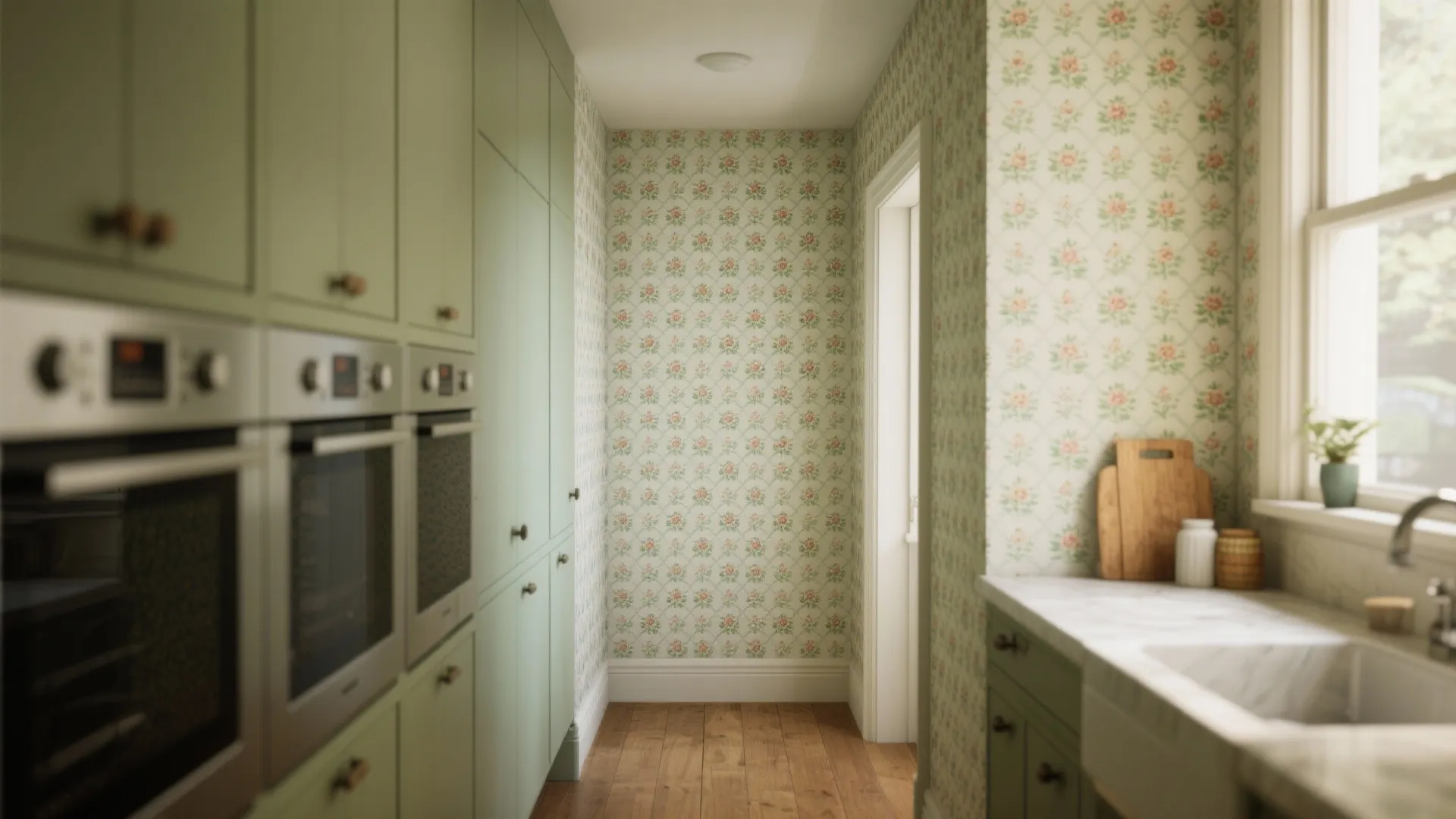 5. Small-scale repeats for compact kitchens