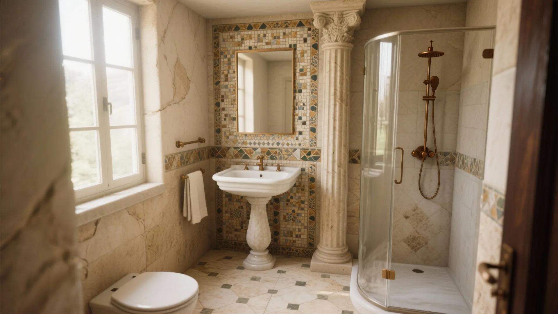 5 Roman Bathroom Ideas for Small Spaces: Timeless Roman-inspired bathroom designs and practical tips for compact homes