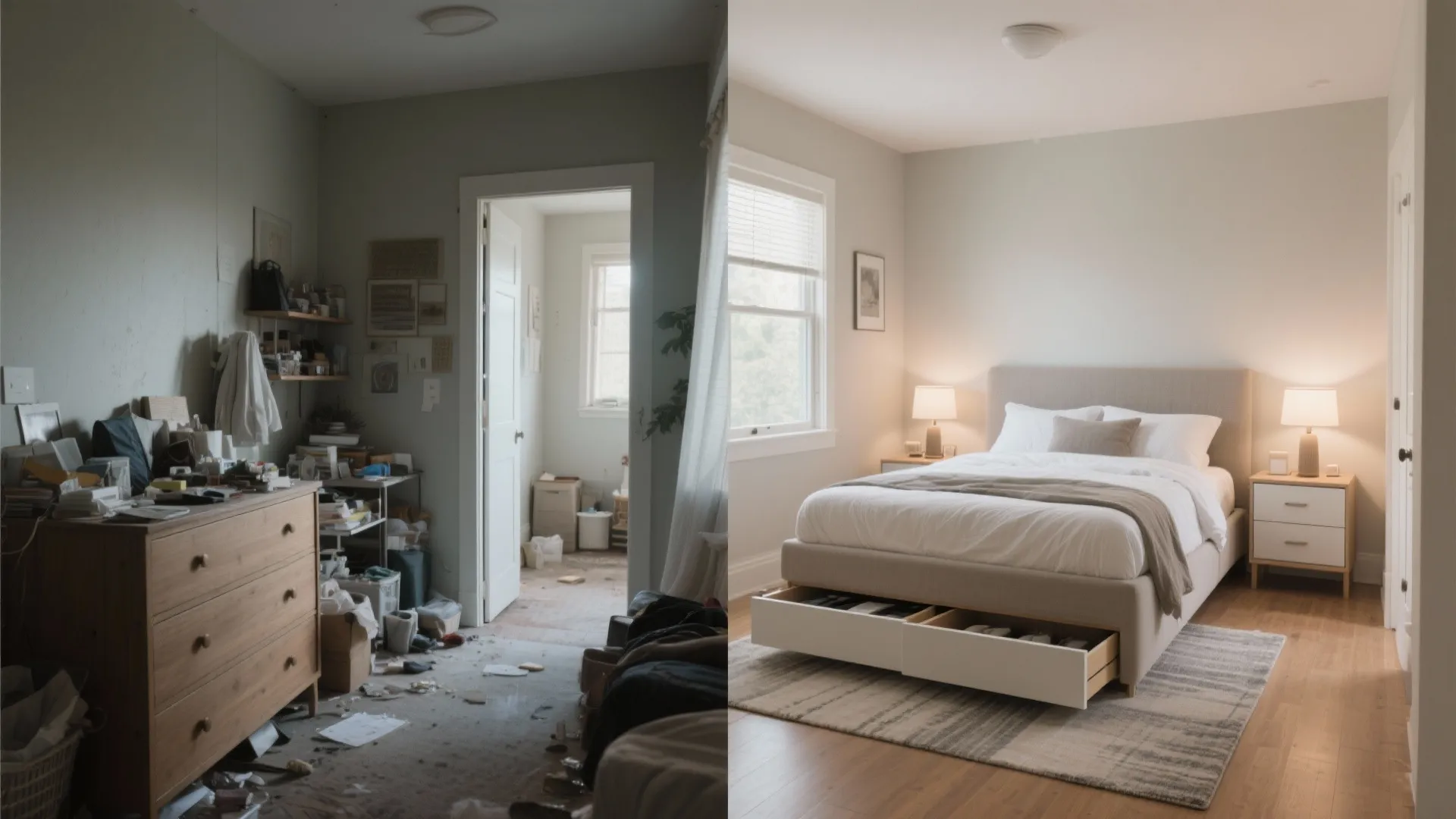 2) Underbed Storage + 12-inch Clear Path: The Non-Negotiables