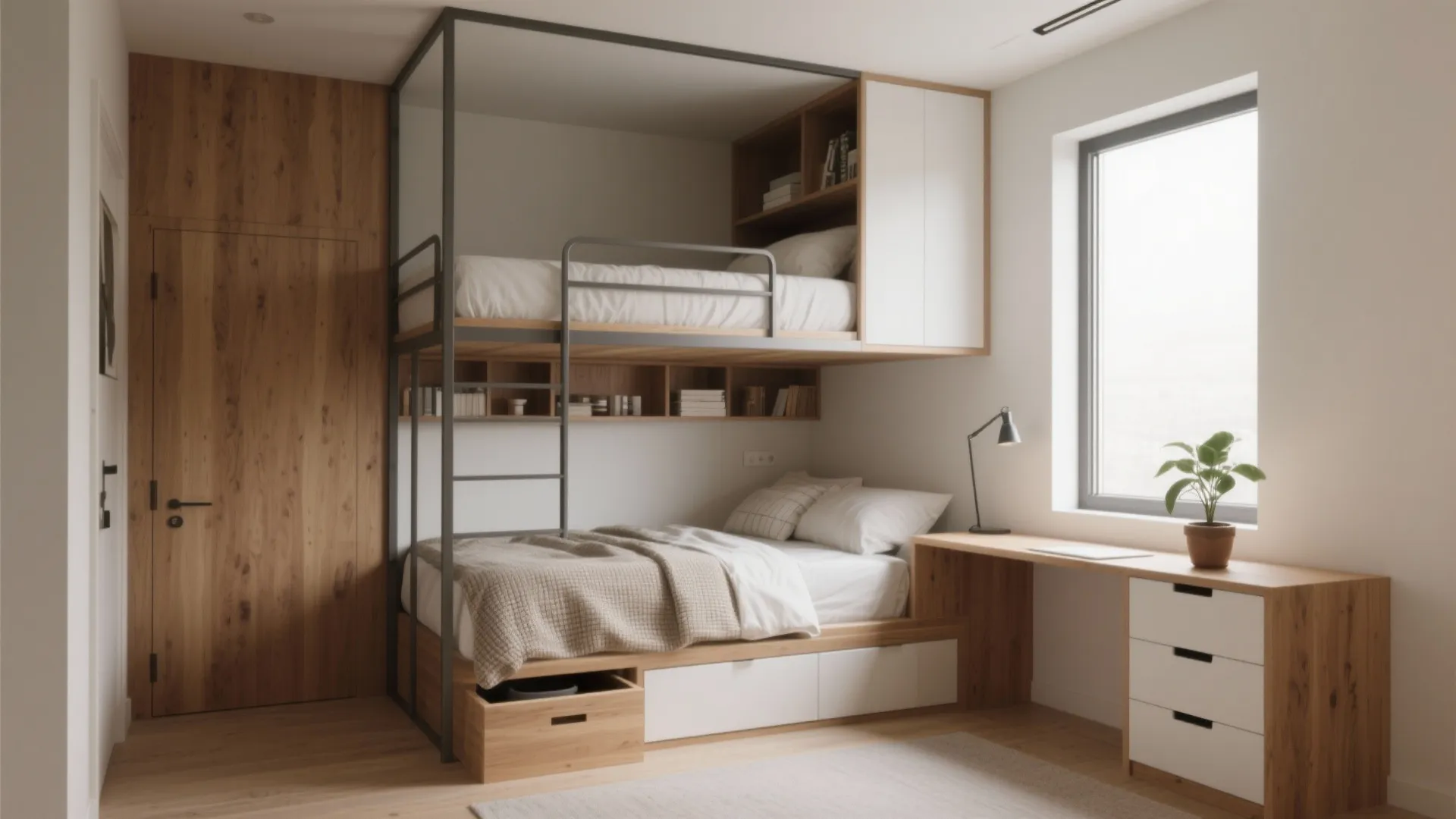 Bunk Bed Ideas: 5 Small-Room Solutions