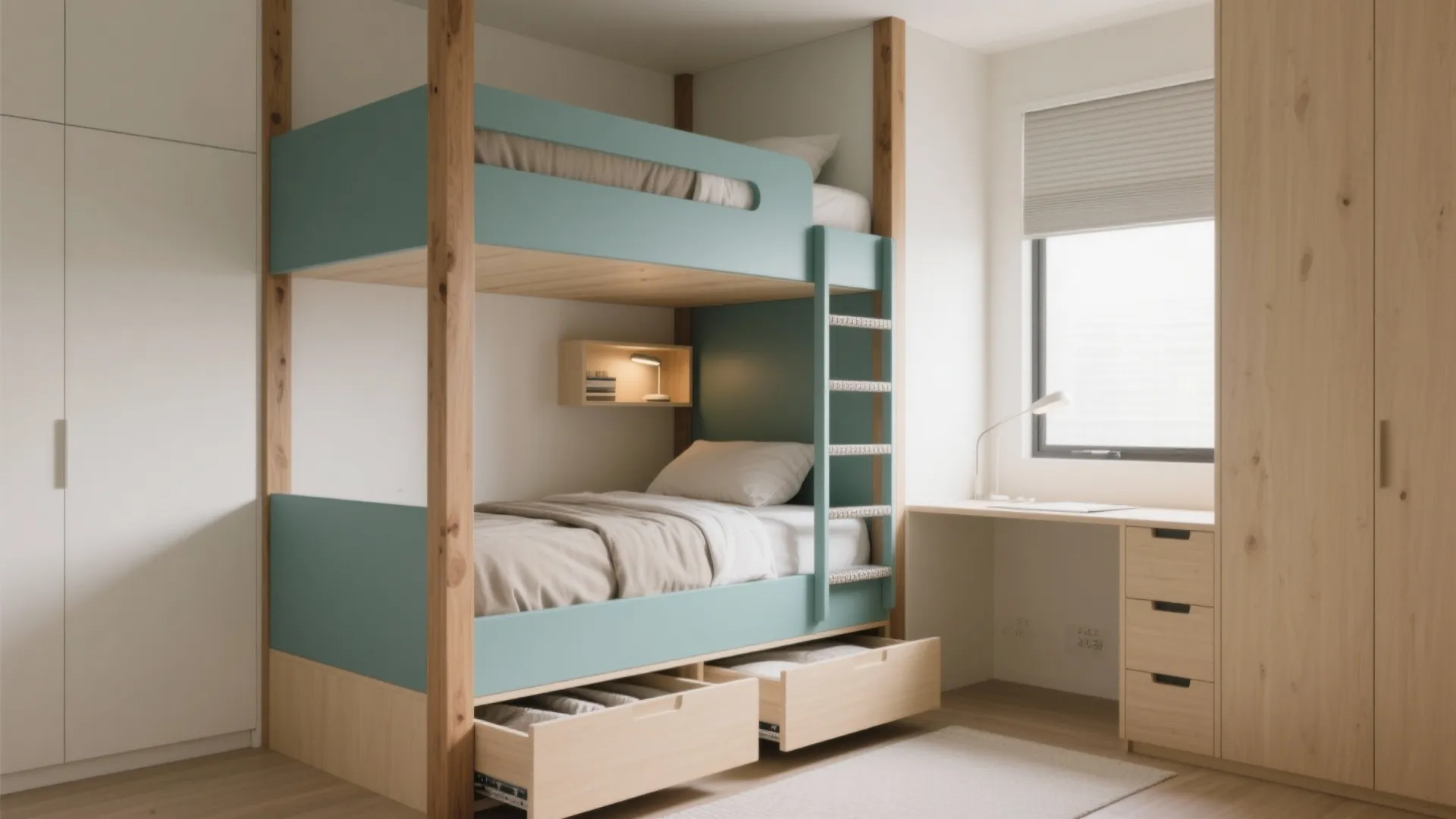 DIY Bunk Beds for Small Rooms: Ultimate Space-Saving Guide: Fast-Track Guide to Building Sturdy, Stylish Bunk Beds in Minutes