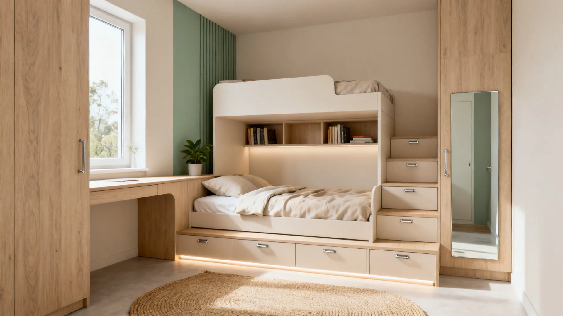 Double Deck Bed Design: 5 Smart Ideas for Small Rooms