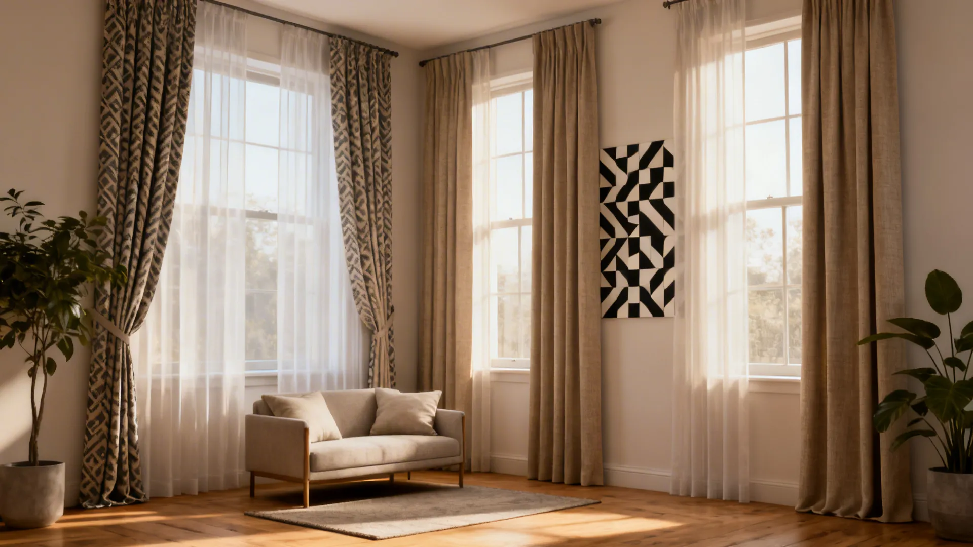 5 Living Room Curtain Ideas: Practical and stylish curtain types to transform small and large living rooms