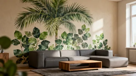 5 Removable Wall Decal Ideas for Small Living Rooms