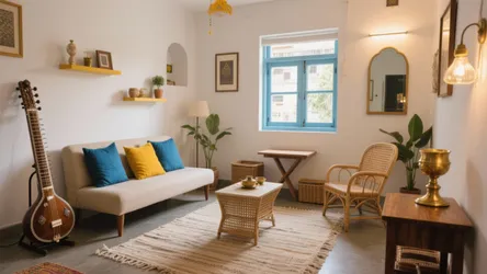 5 Small Drawing Room Interior Design Ideas in India