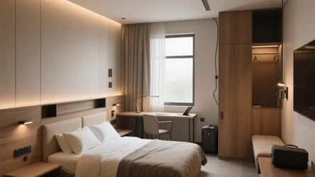 Small Hotel Room Design: 5 Smart Space Ideas