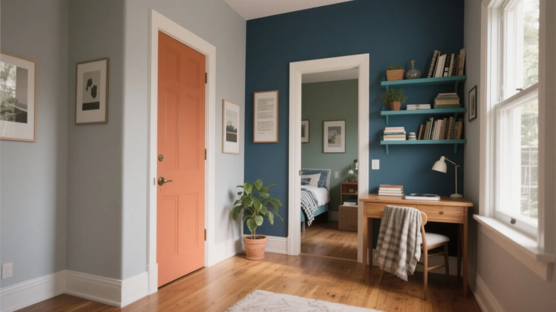 Paint Schemes for Small Rooms: 5 Ideas: Quick, practical paint ideas to make tiny rooms feel airy, deep and stylish — from a designer who's painted more closet-turned-offices than I'd like to admit.