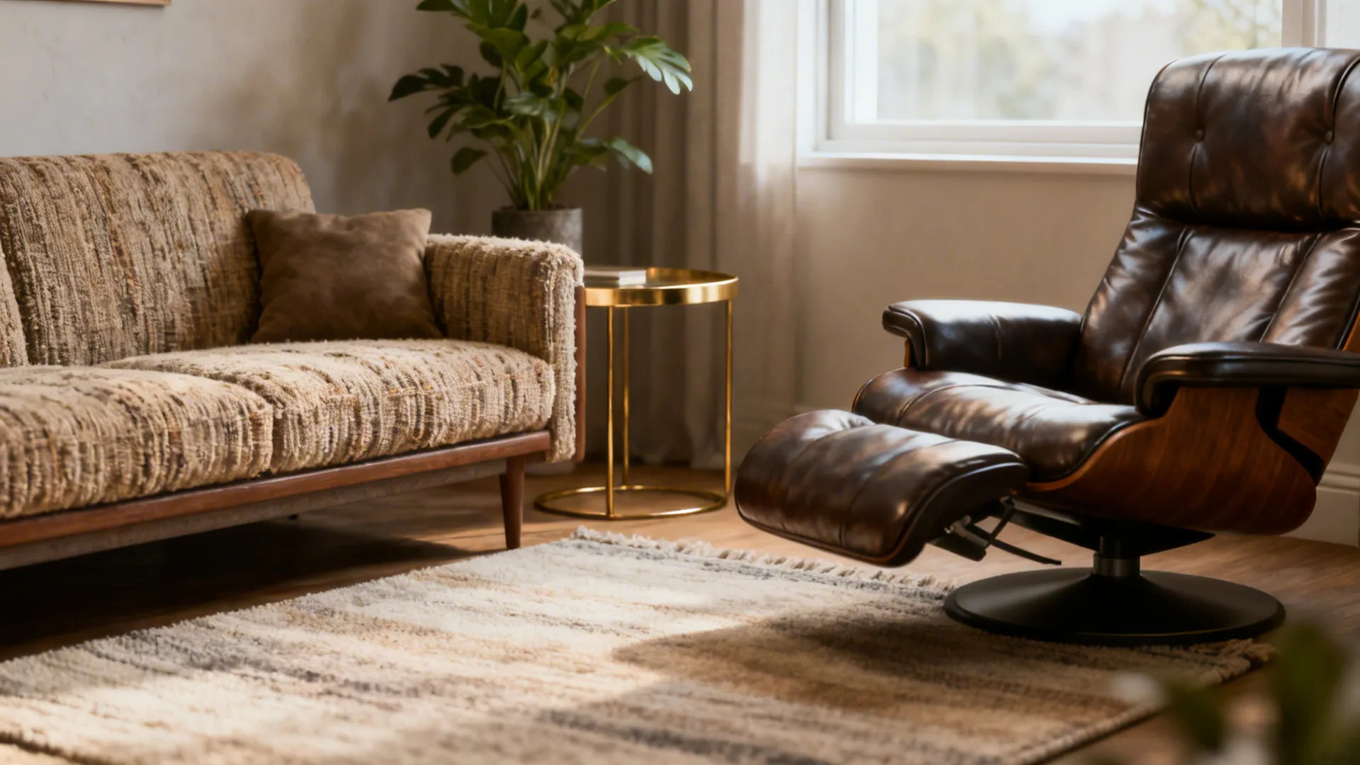 Mixing Leather and Fabric: 5 Living Room Ideas