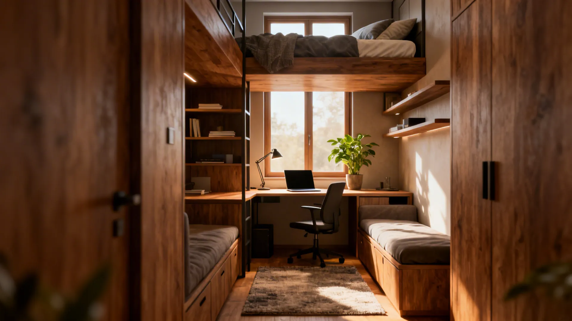 5 Smart Bed and Desk Ideas for Small Rooms
