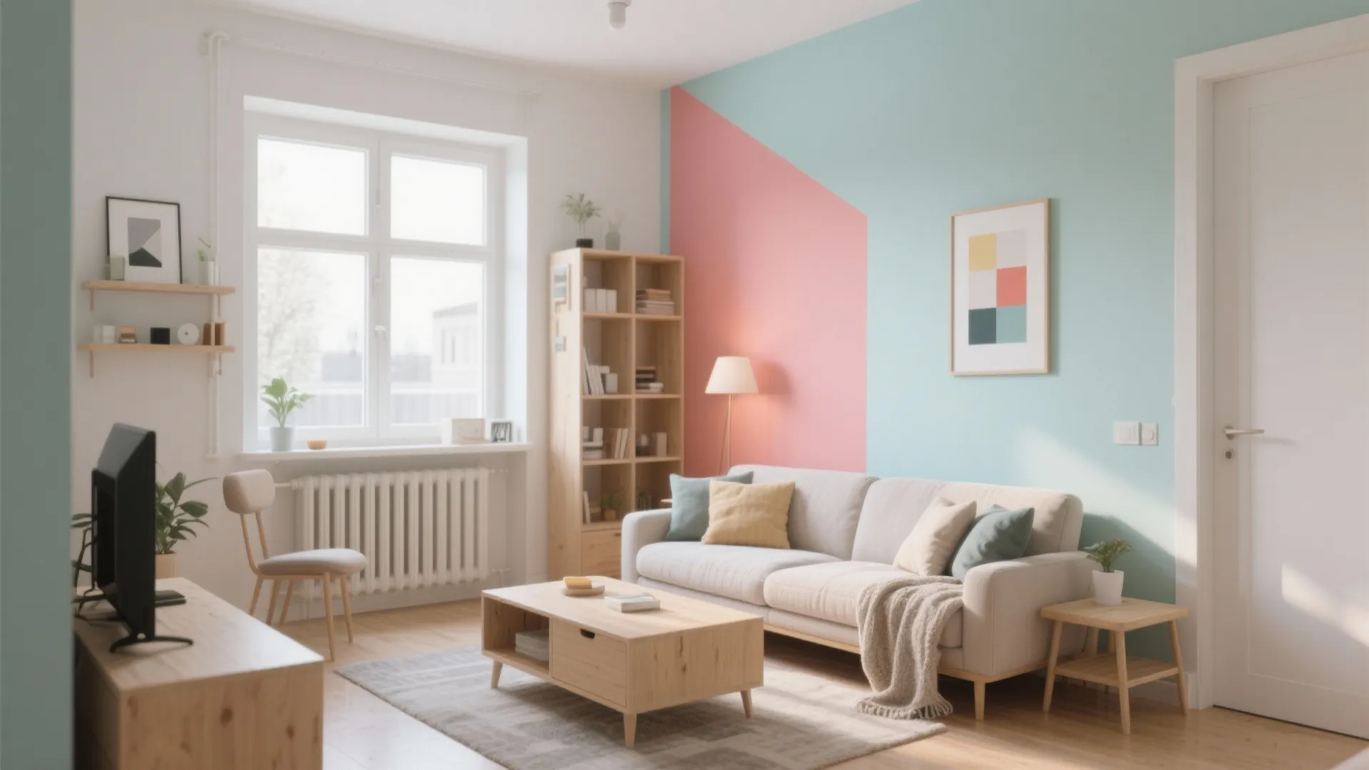 5 Simple Room Paint Design Ideas: Five creative and easy room paint ideas for small spaces