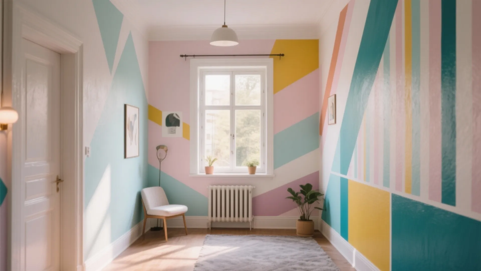 10 Simple Room Paint Design Ideas: Creative Yet Easy Wall Painting Inspirations for Small Spaces