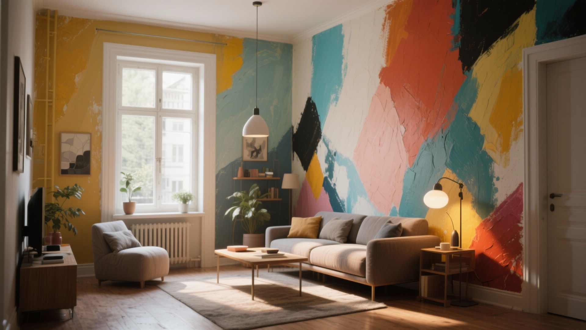 5 Easy Wall Painting Ideas for Small Spaces