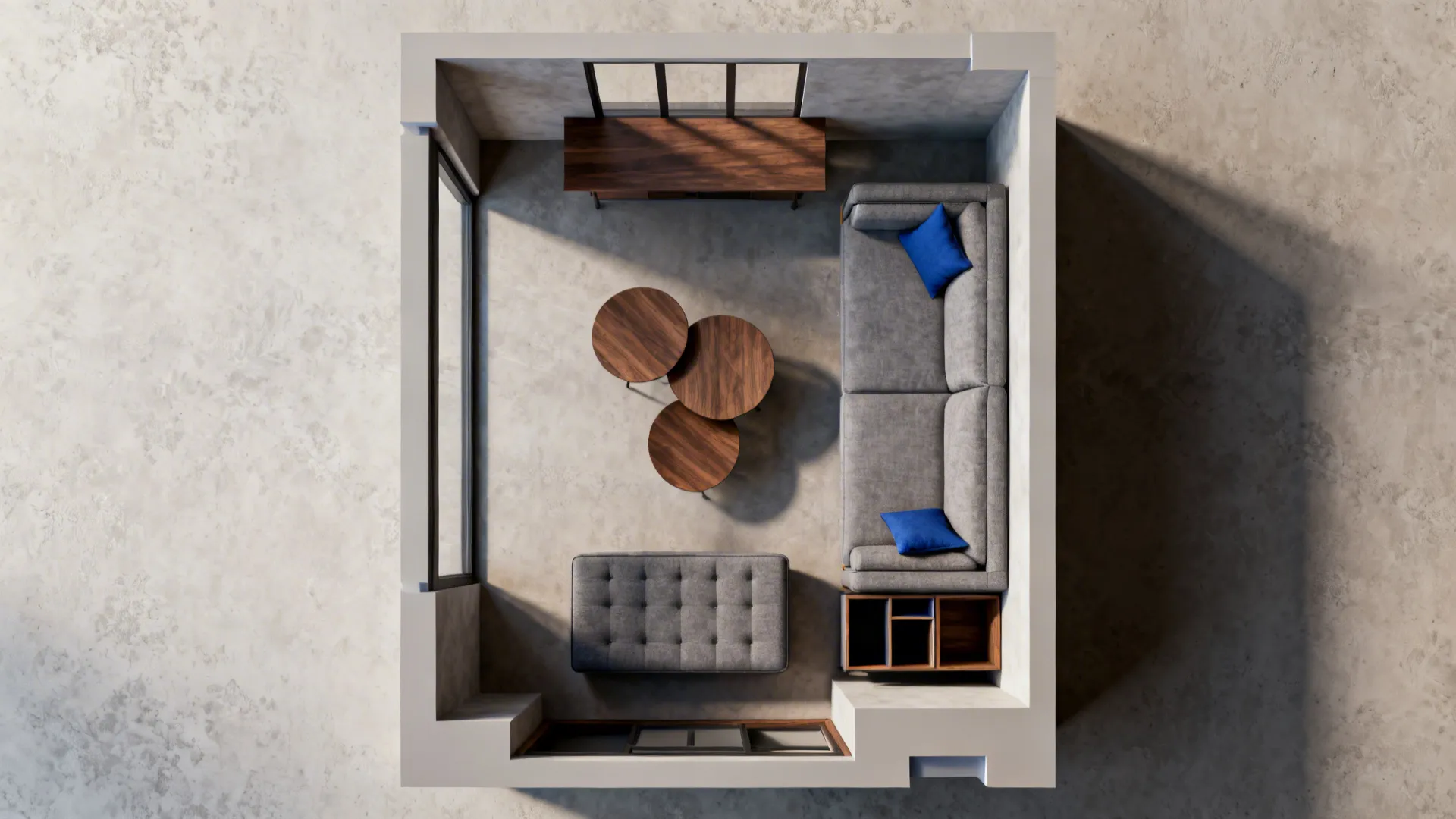 5. Keep layout purposeful for small rooms