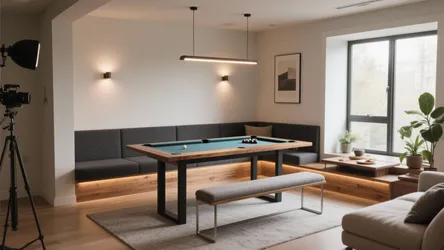 5 smart ideas: pool table in a small room
