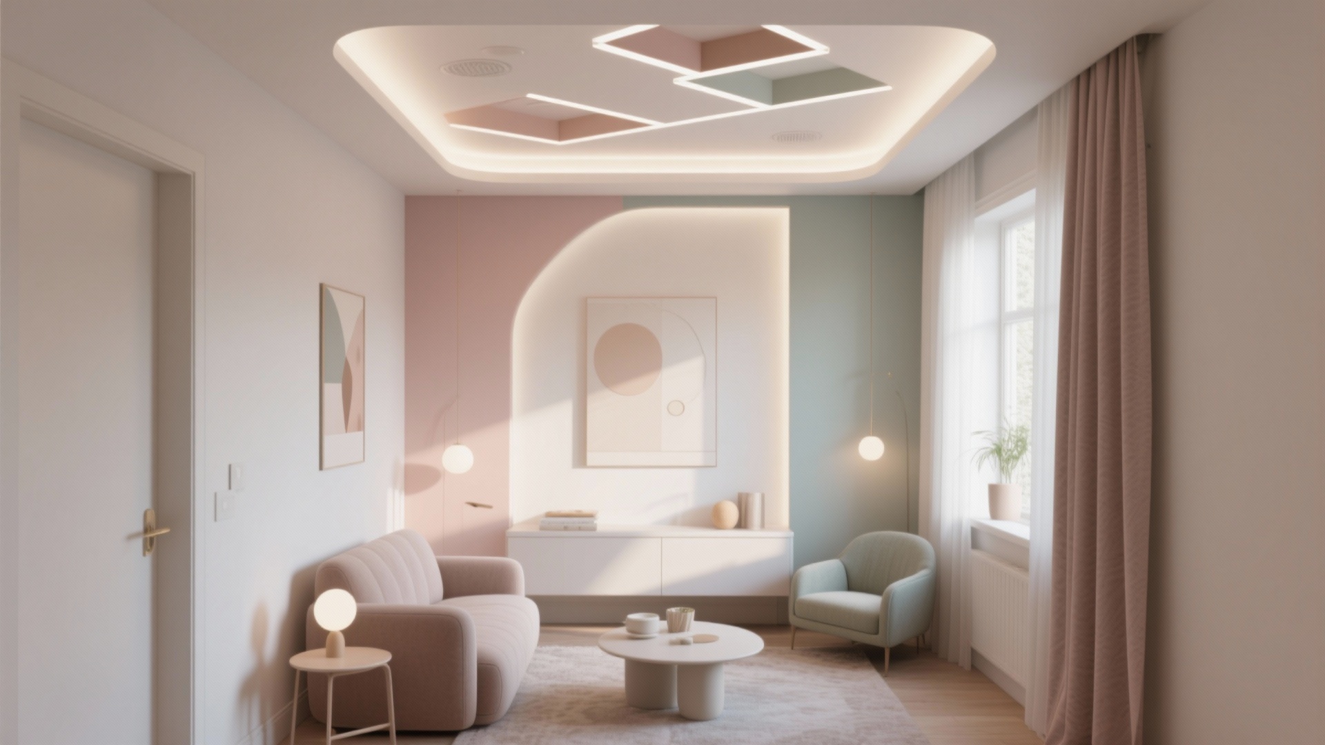 Small Room Feels Plain? 10 Simple POP Ceiling Design Ideas