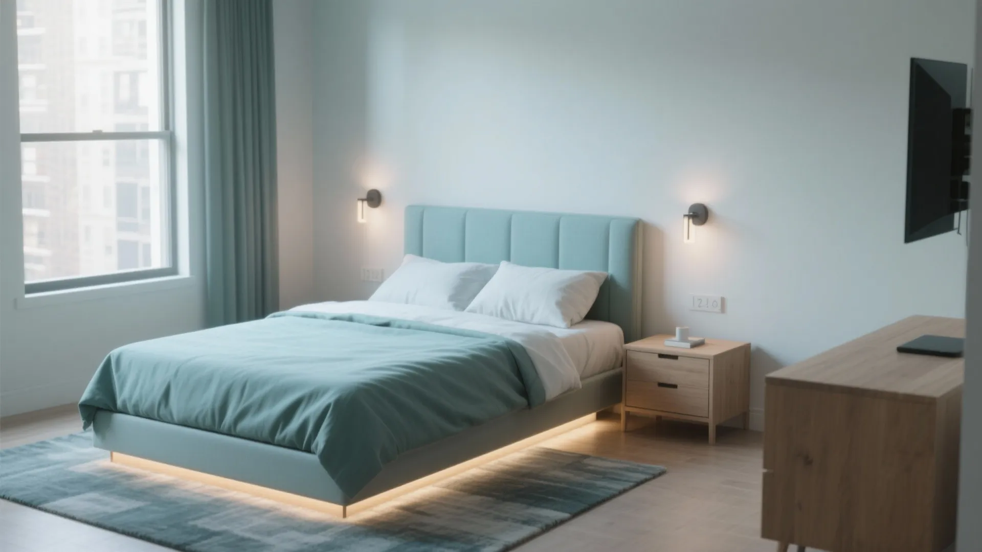 Queen Bed in Small Bedroom: Maximize Space Smartly: 1 Minute to Clever Queen Bed Setups for Small Spaces